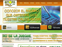 Tablet Screenshot of emopagreen.com